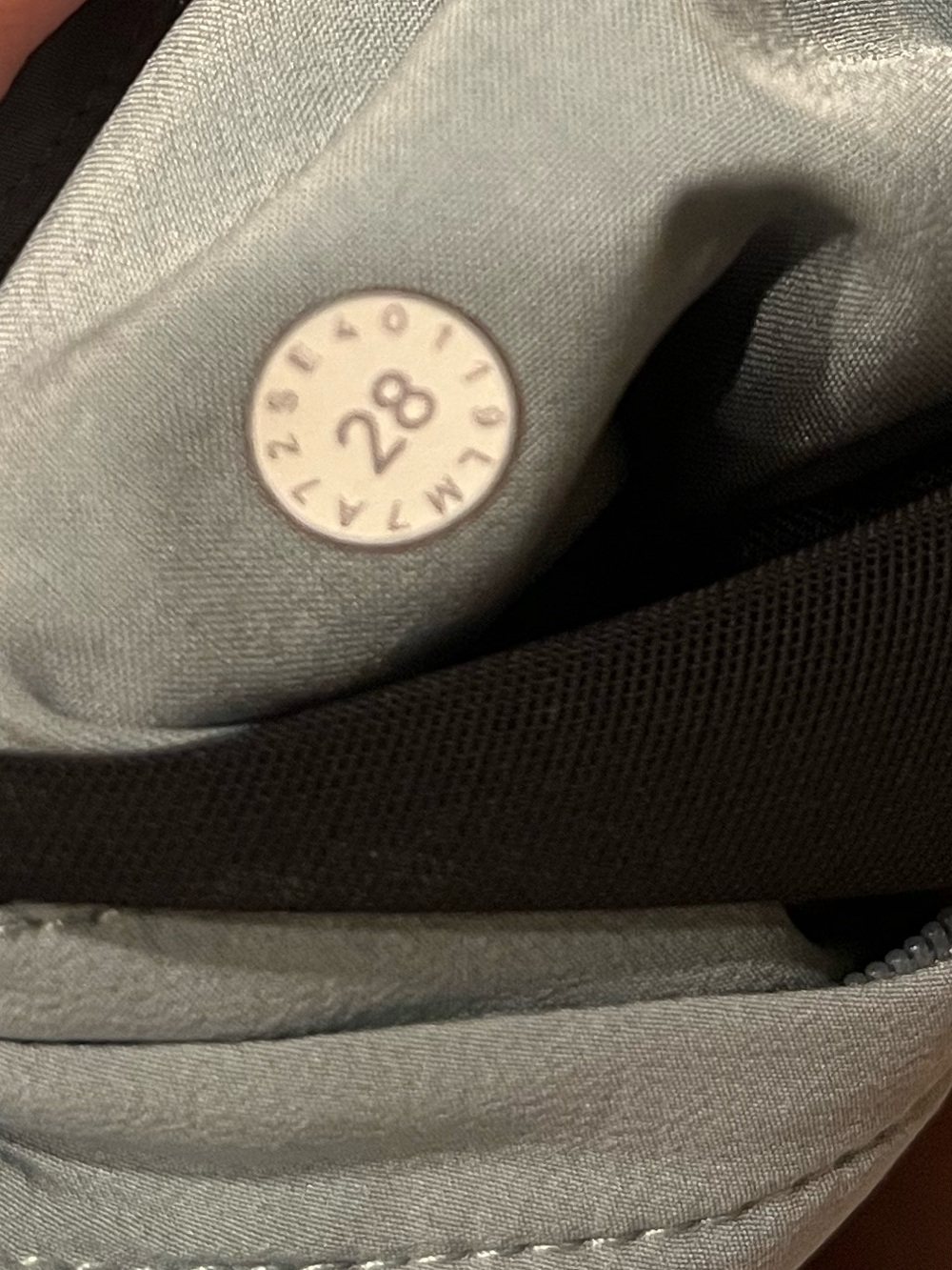 lululemon athletica Men's commission Light Gray Training Shorts - Picture 4 of 4